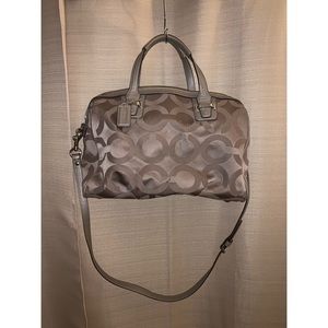 COACH Tan Handbag Satchel
